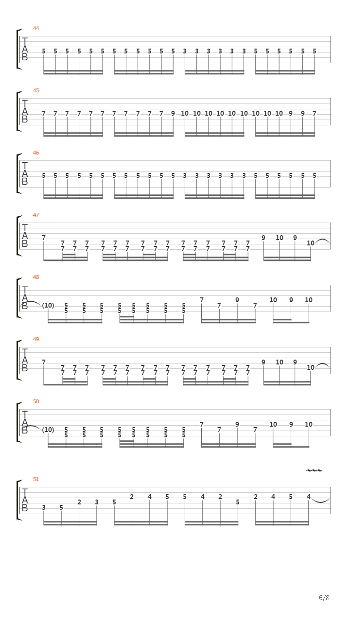 Walls Instead Of Bridges吉他谱