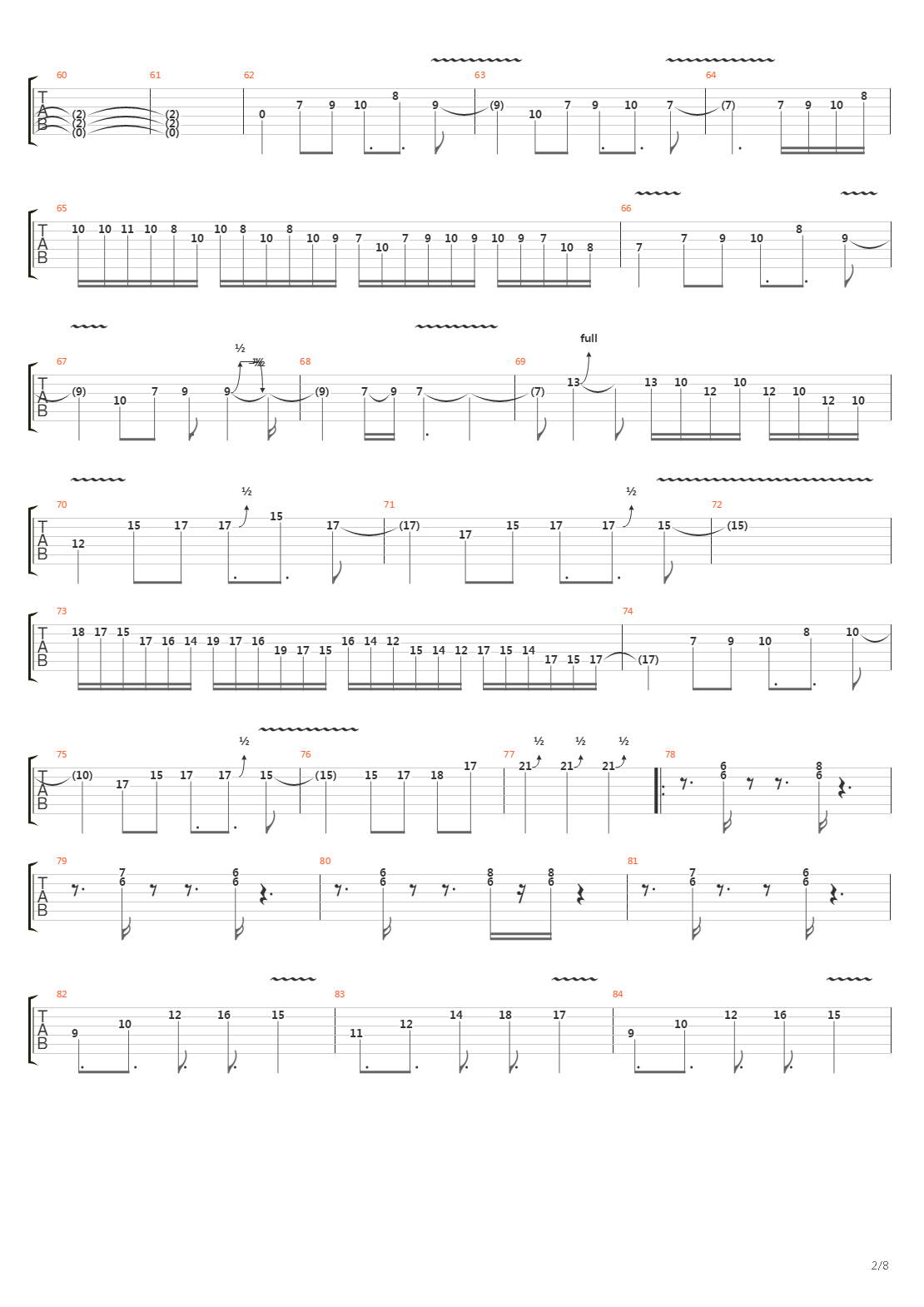 lifeline吉他谱