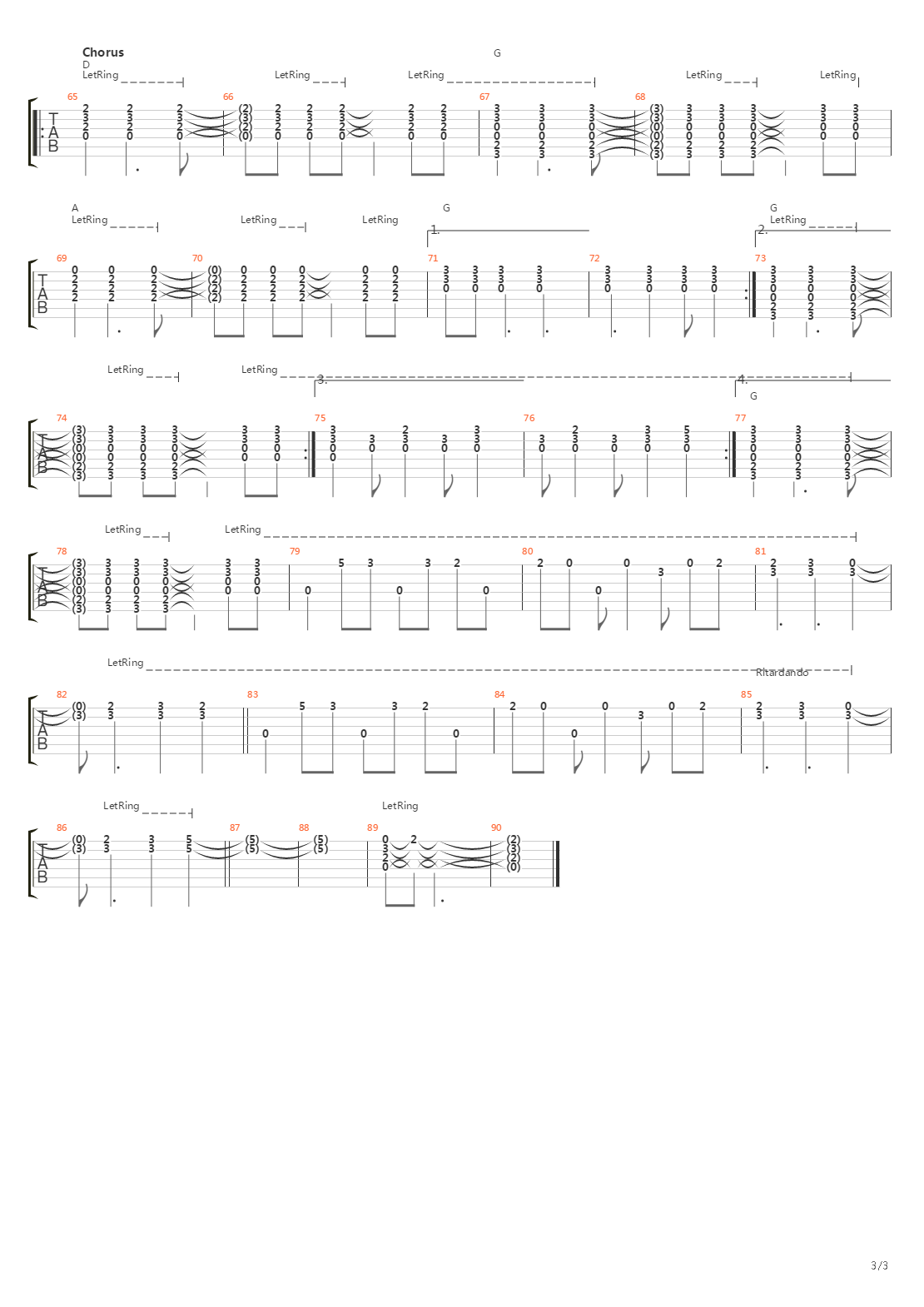 The Way Home吉他谱