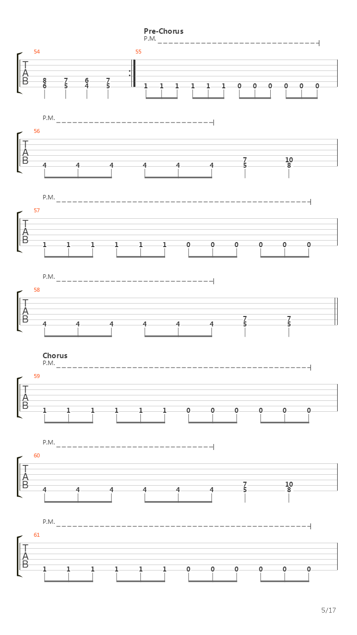 Choose Your Death吉他谱