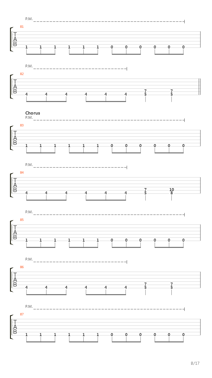 Choose Your Death吉他谱