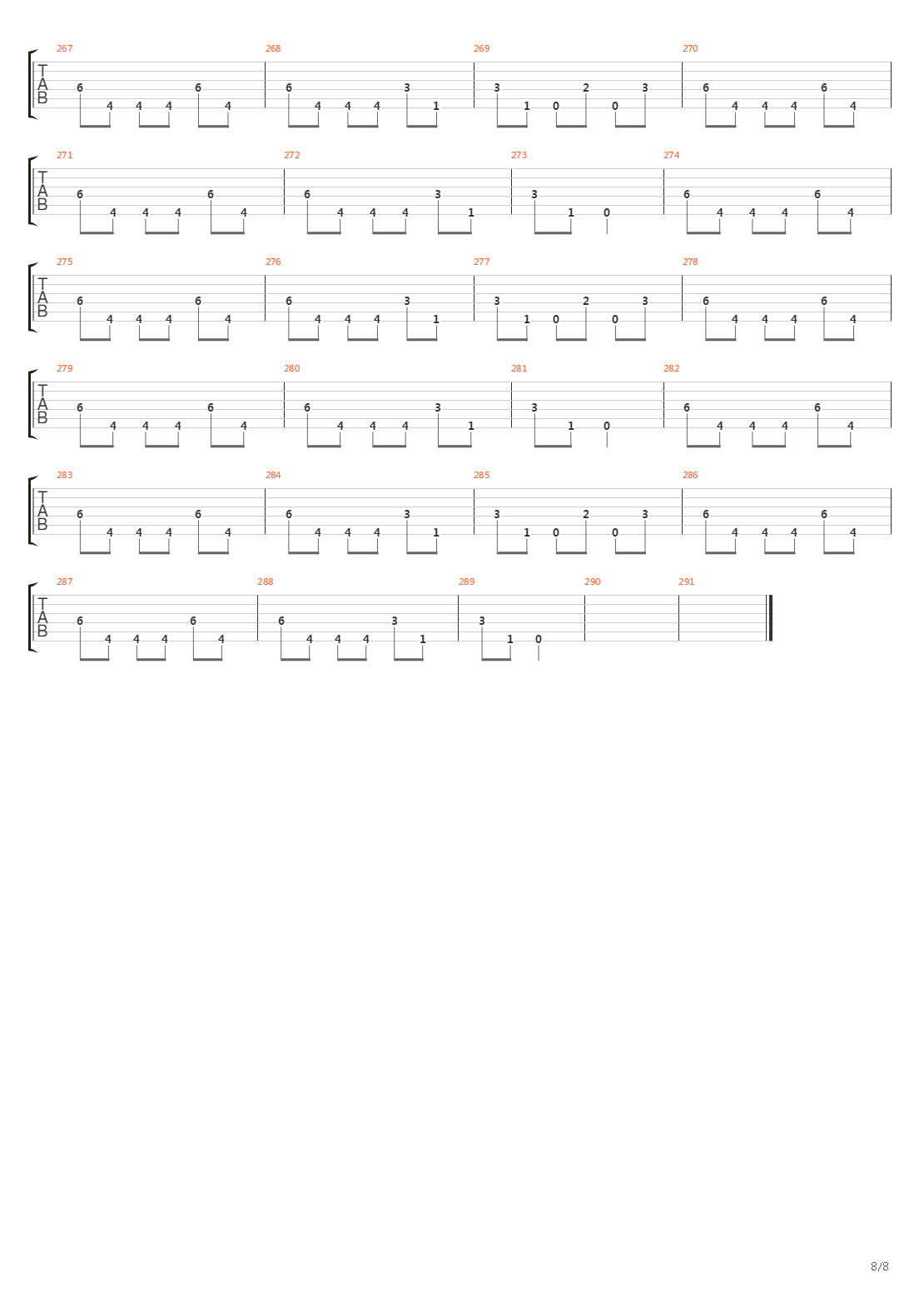 Diminished To B吉他谱