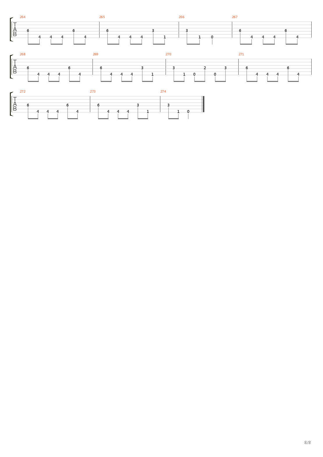 Diminished To B吉他谱