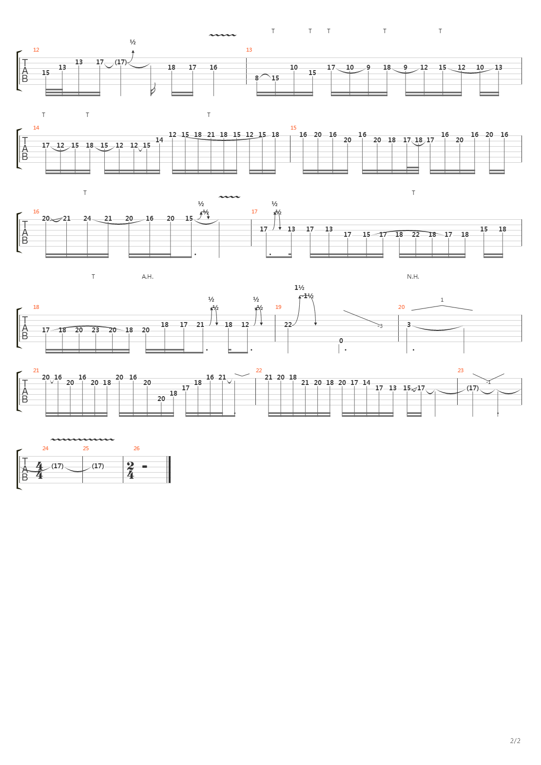 Seven吉他谱