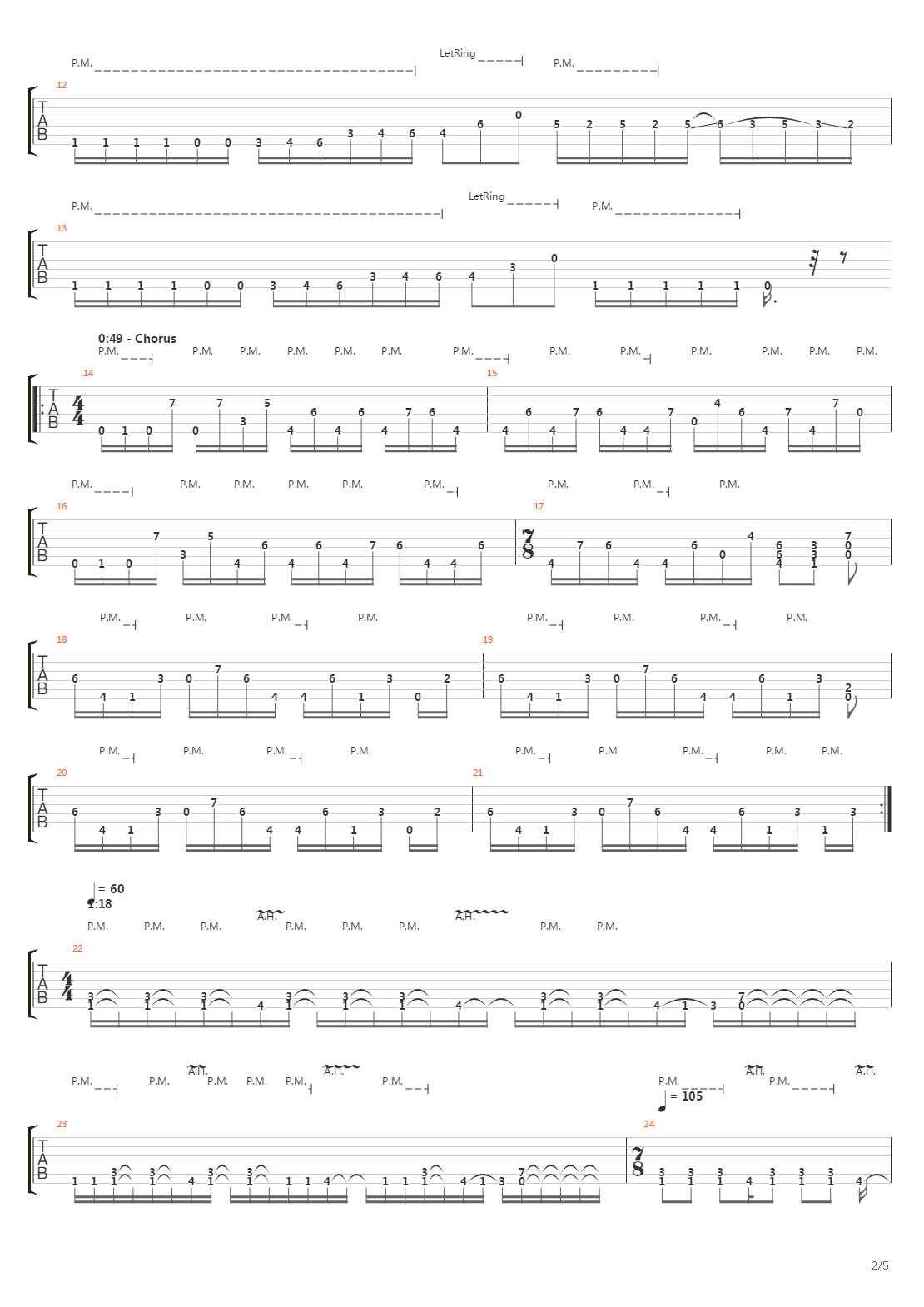 Seven吉他谱