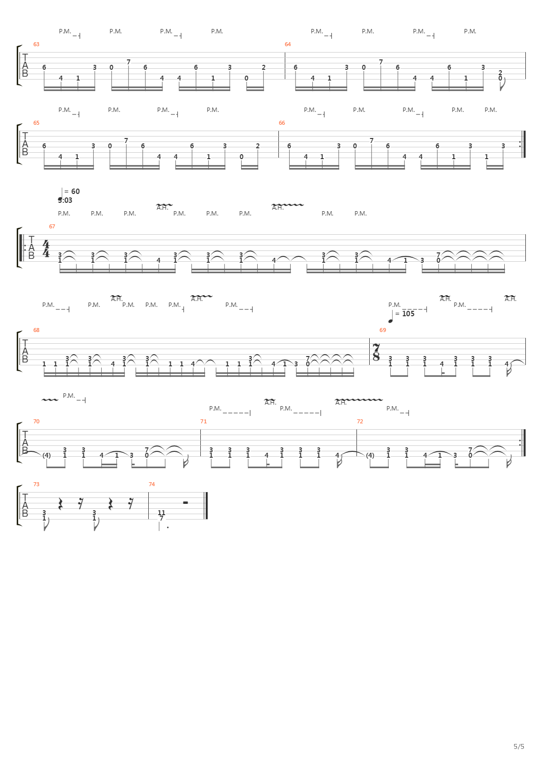 Seven吉他谱