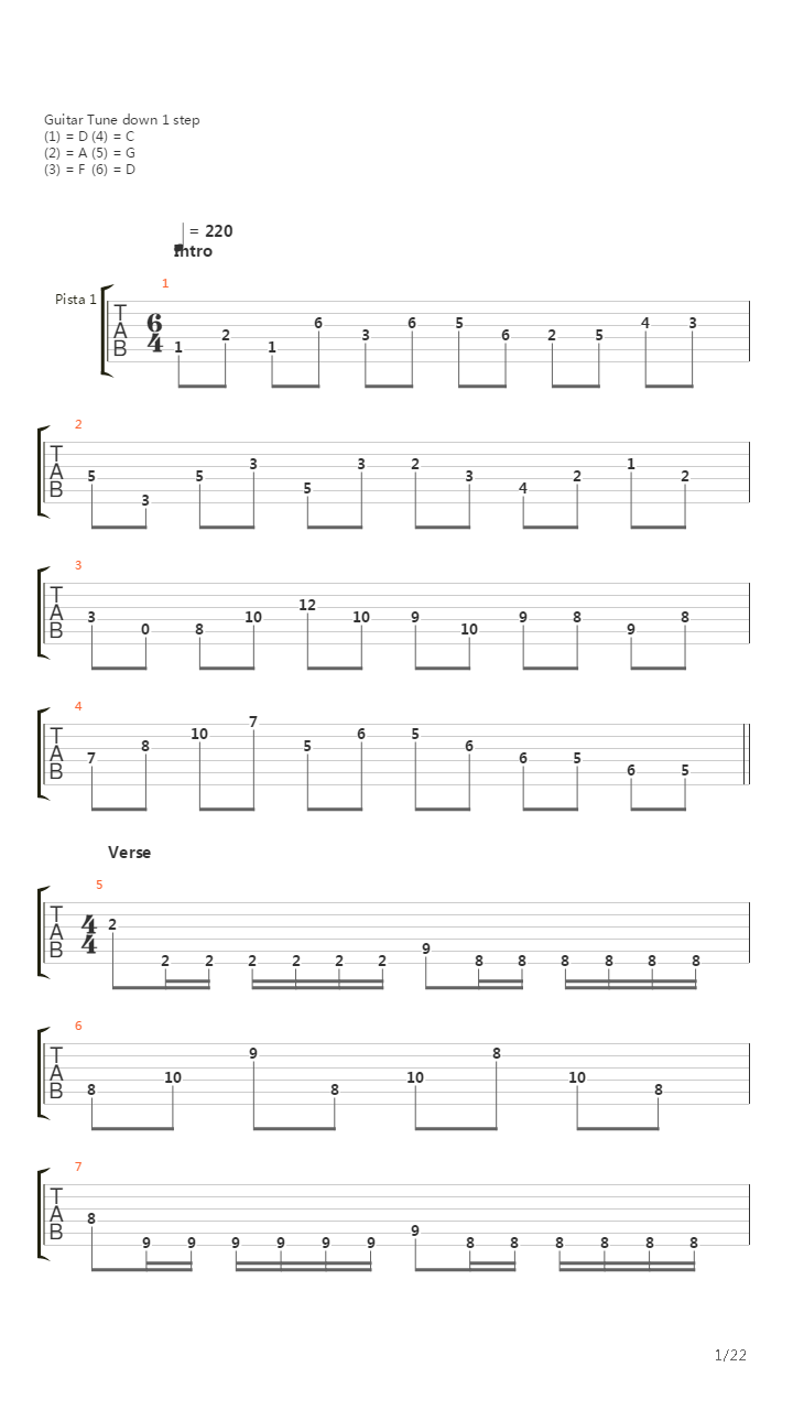 Symbiotic In Theory吉他谱