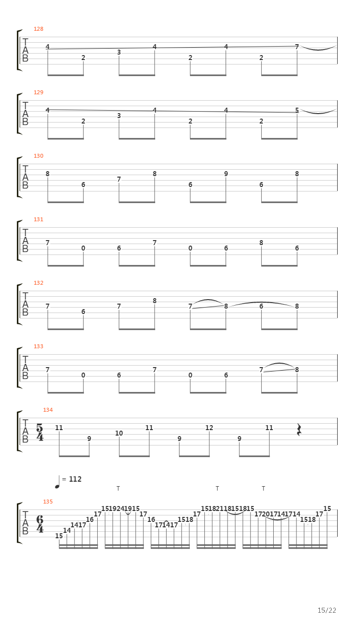 Symbiotic In Theory吉他谱