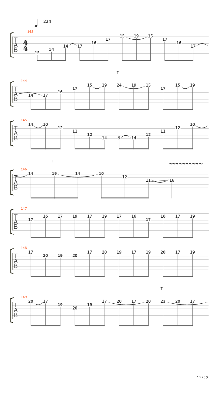 Symbiotic In Theory吉他谱