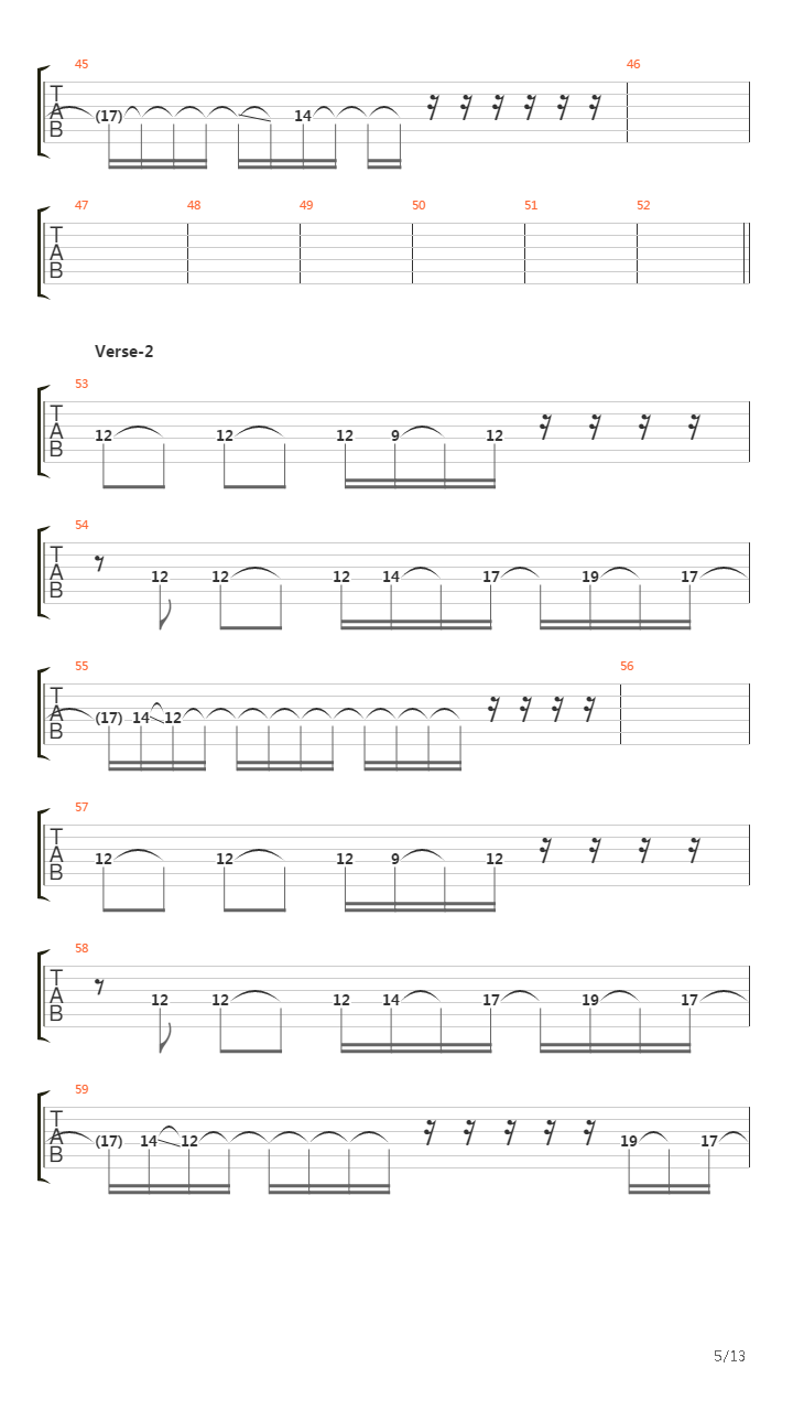 Bir吉他谱
