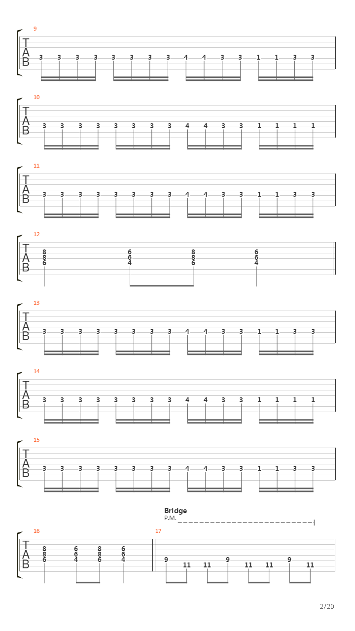 A Curative Struggle吉他谱