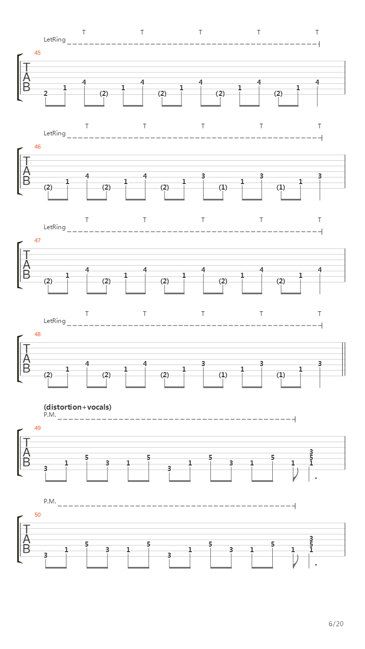 A Curative Struggle吉他谱