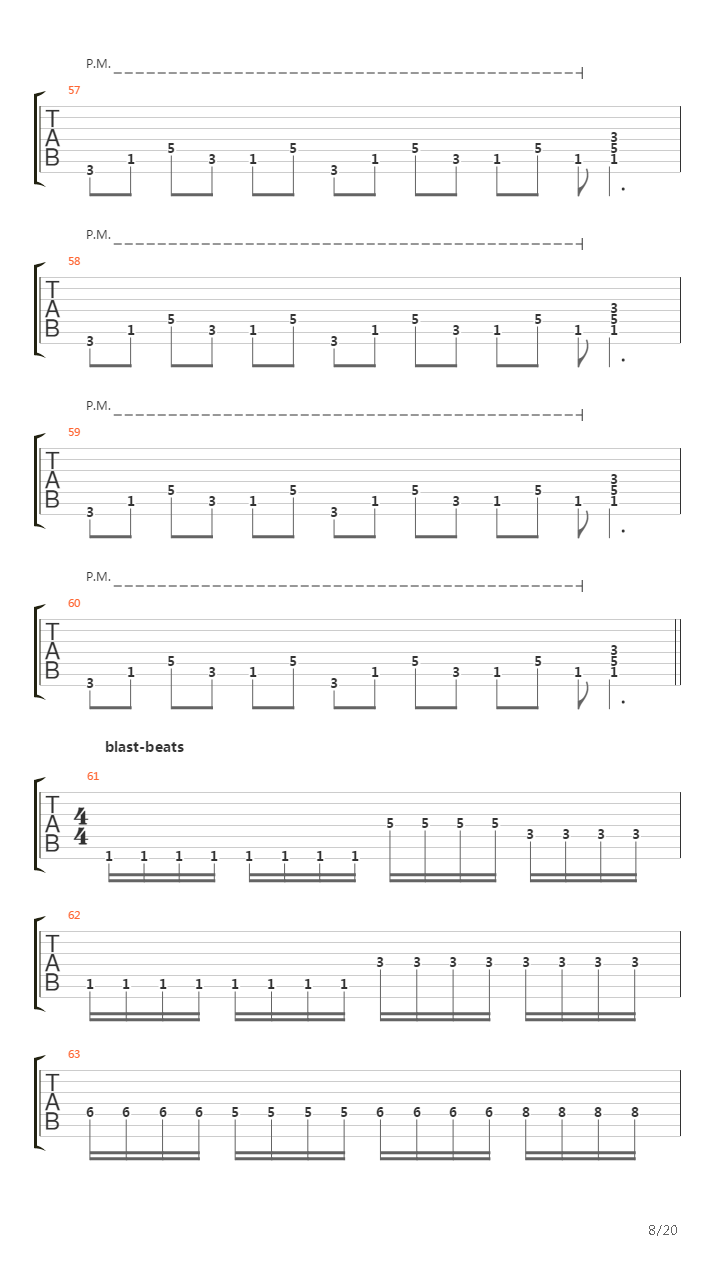 A Curative Struggle吉他谱