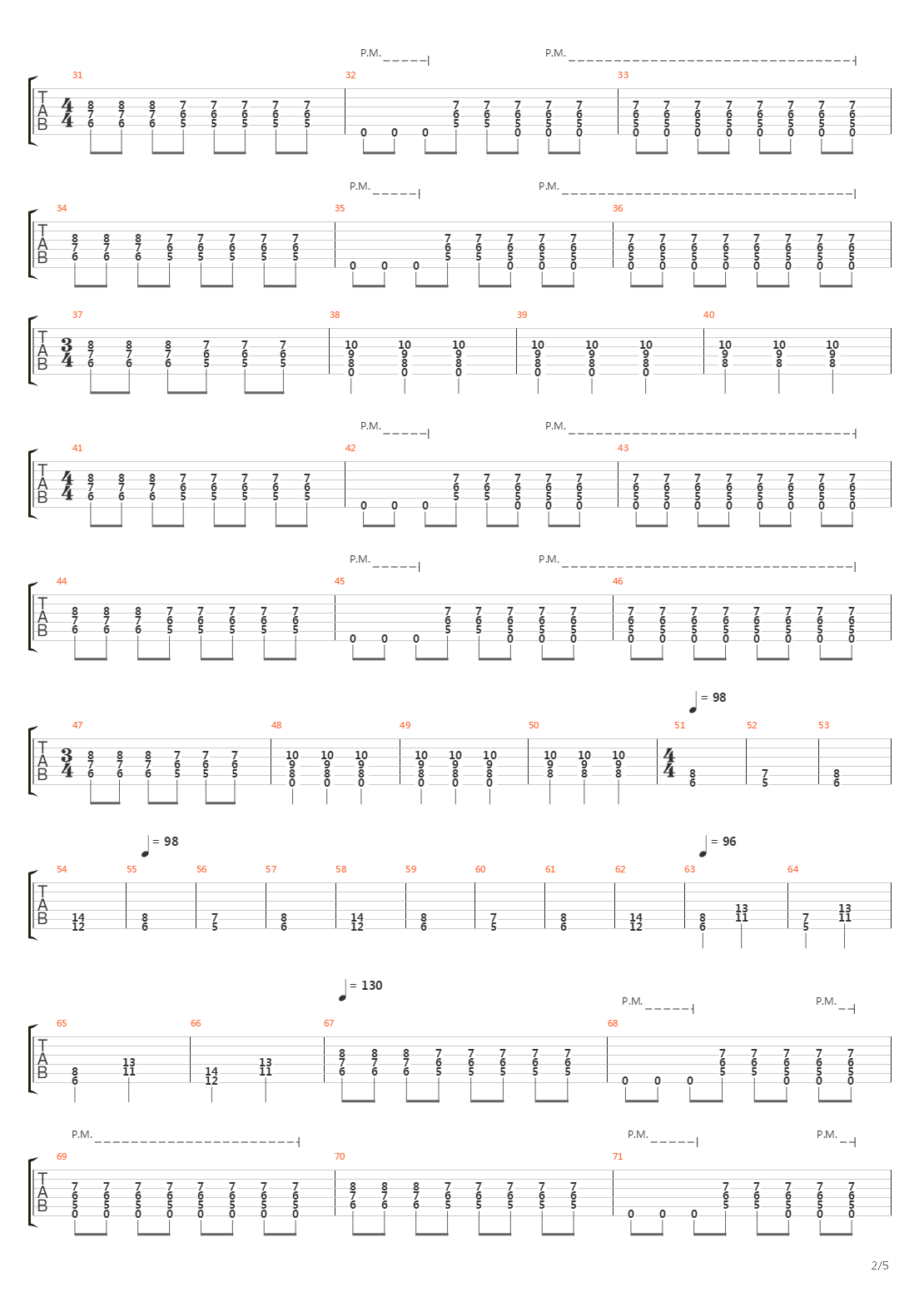 The Doorway吉他谱