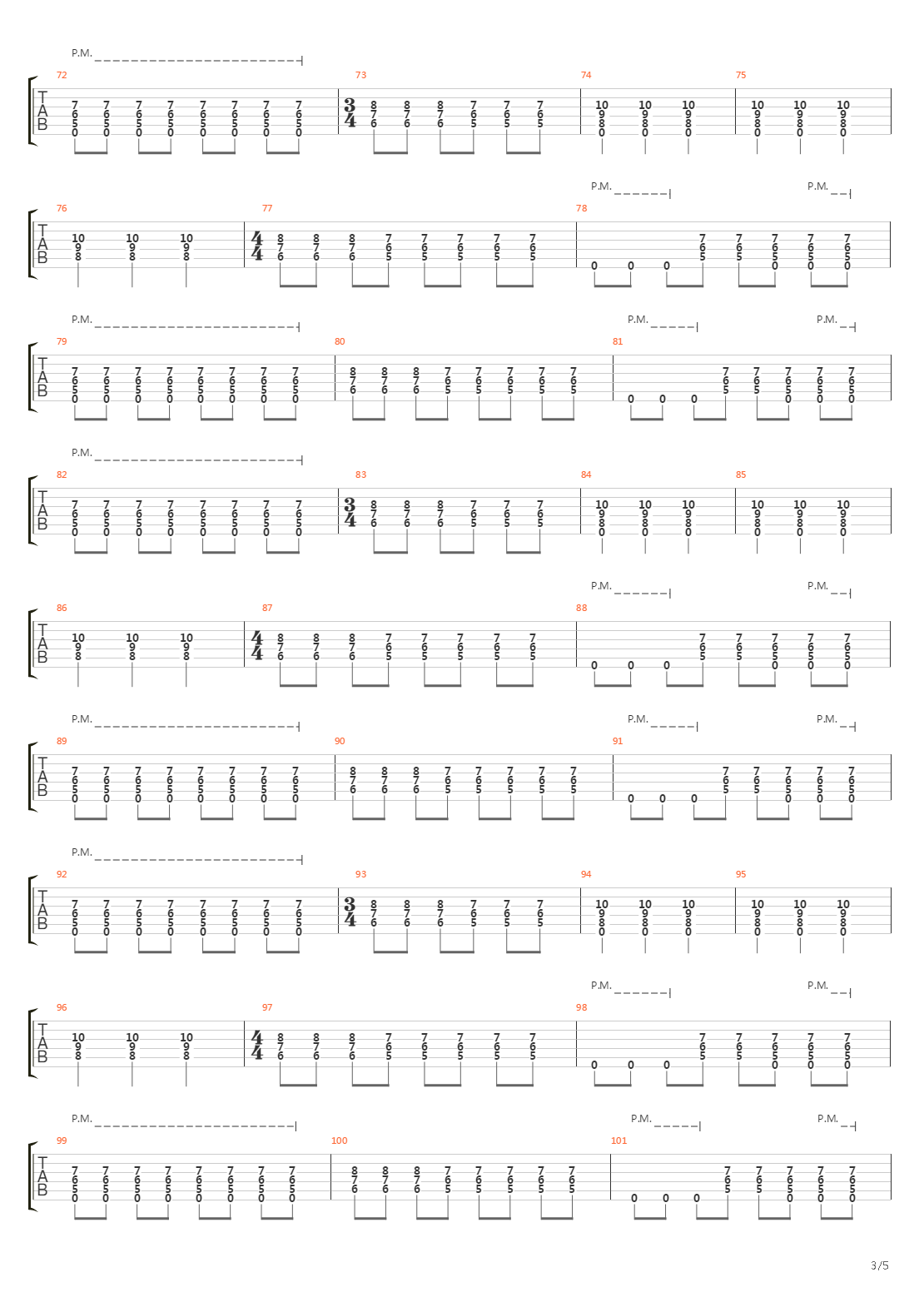 The Doorway吉他谱