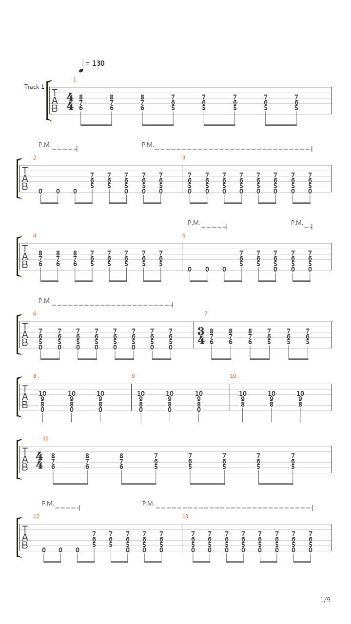The Doorway吉他谱