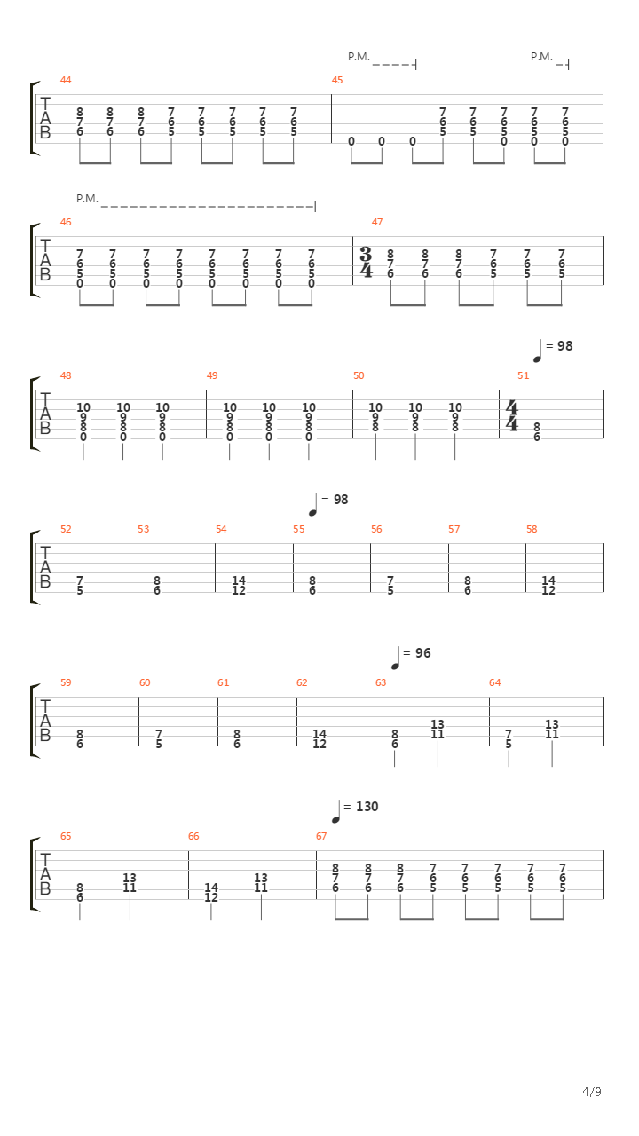 The Doorway吉他谱