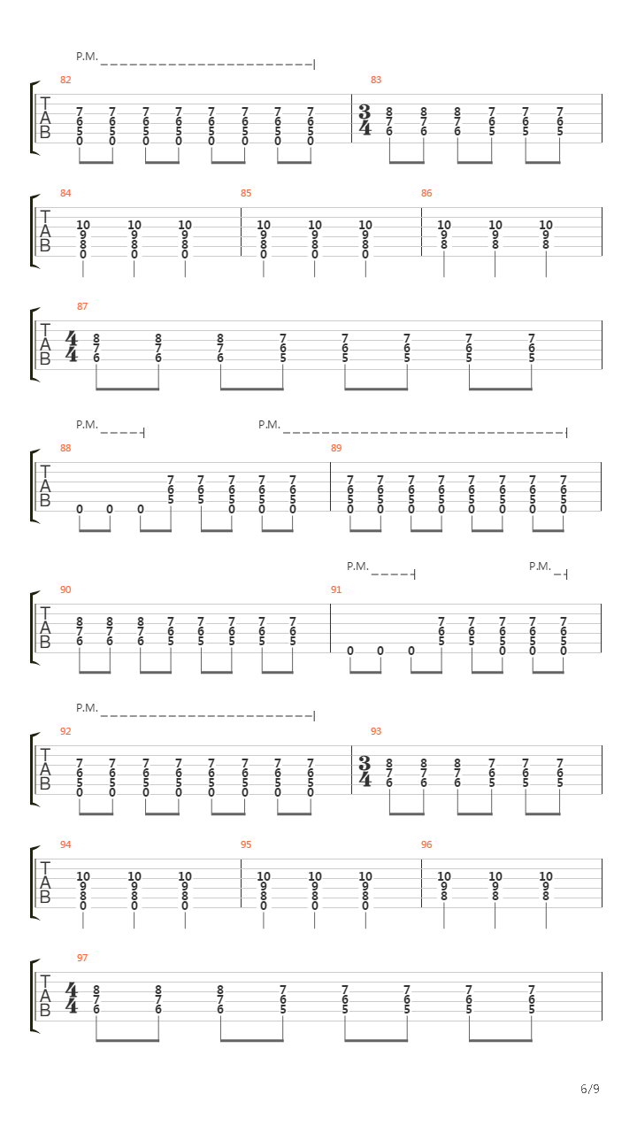 The Doorway吉他谱