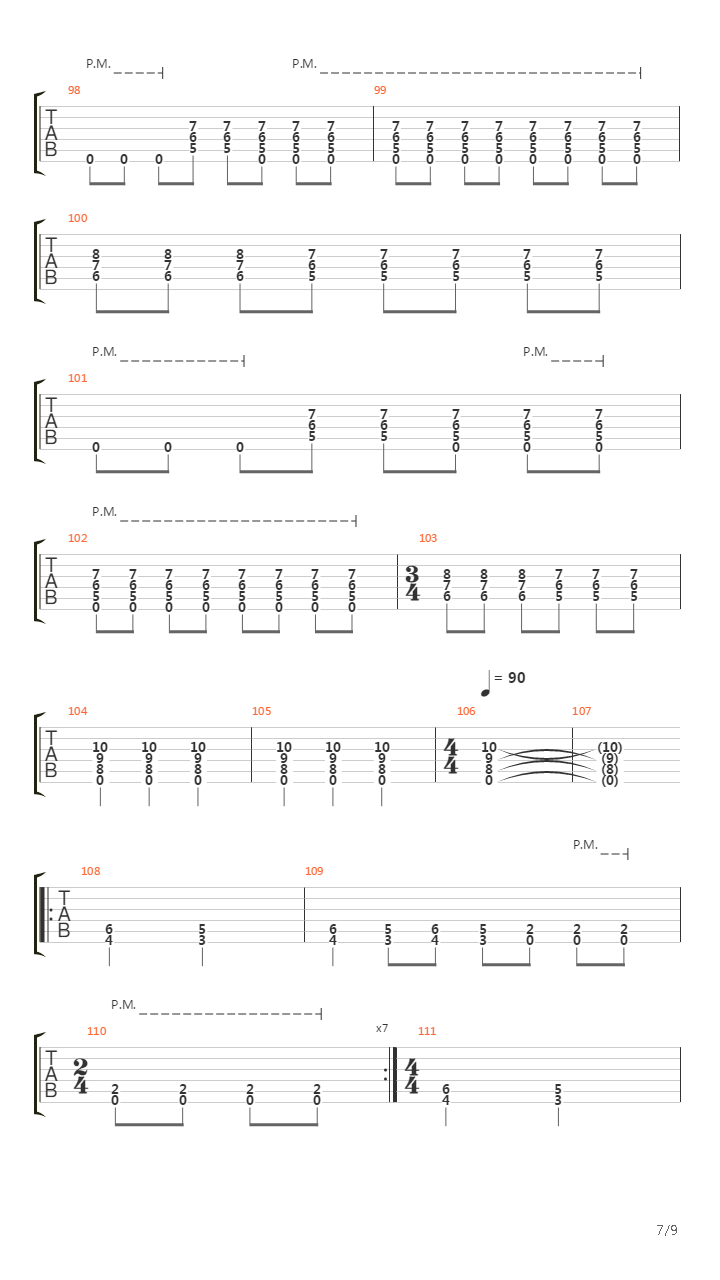 The Doorway吉他谱