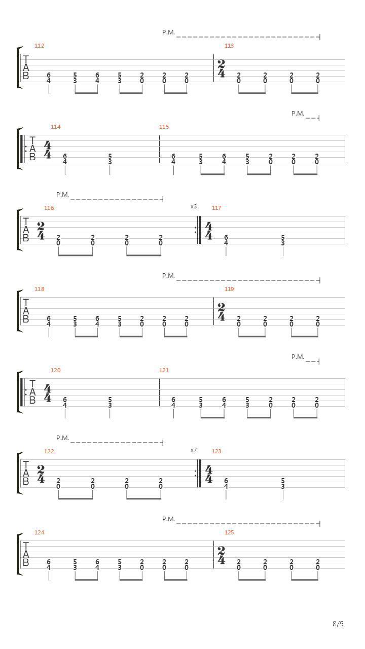 The Doorway吉他谱