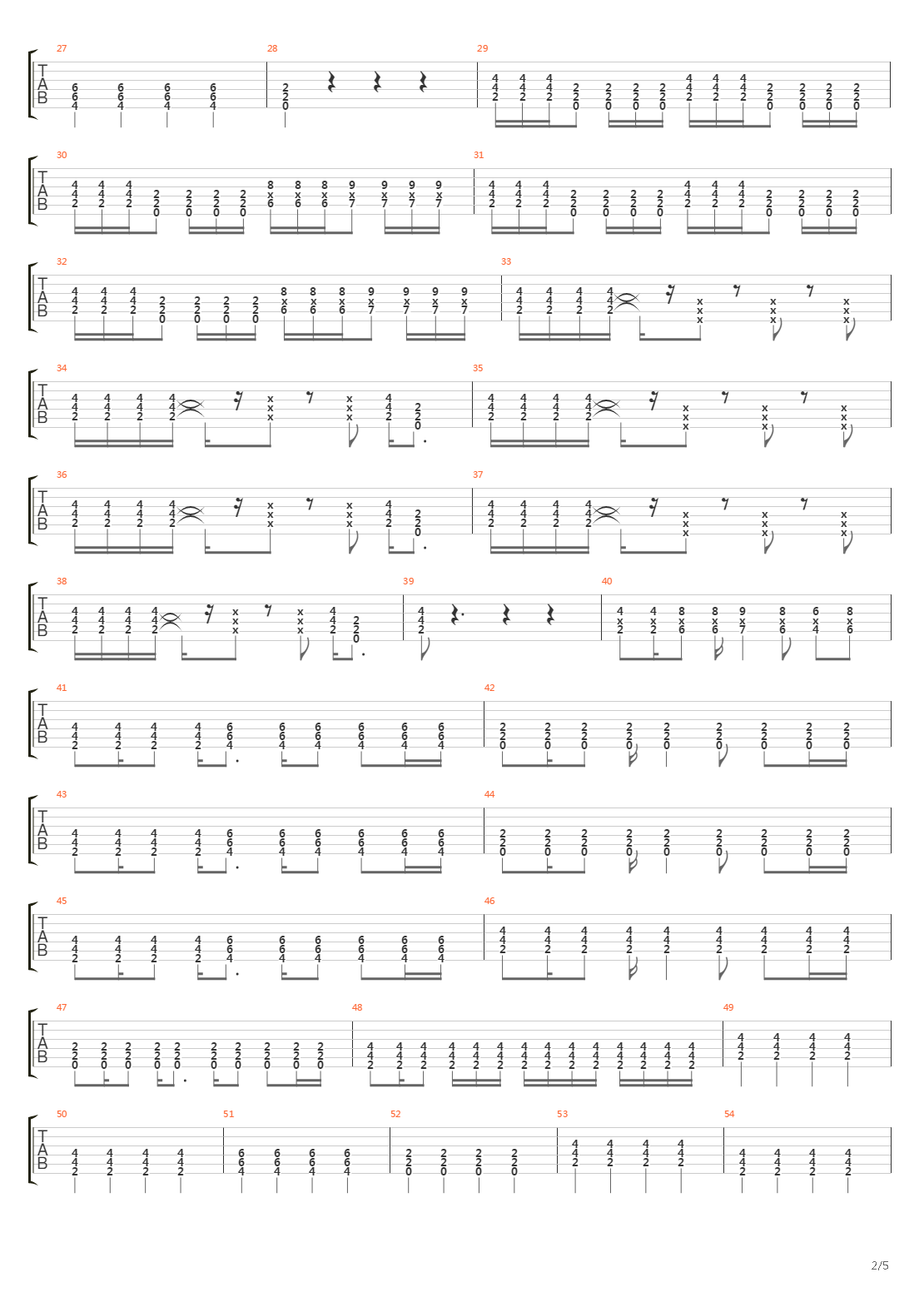 Racer吉他谱