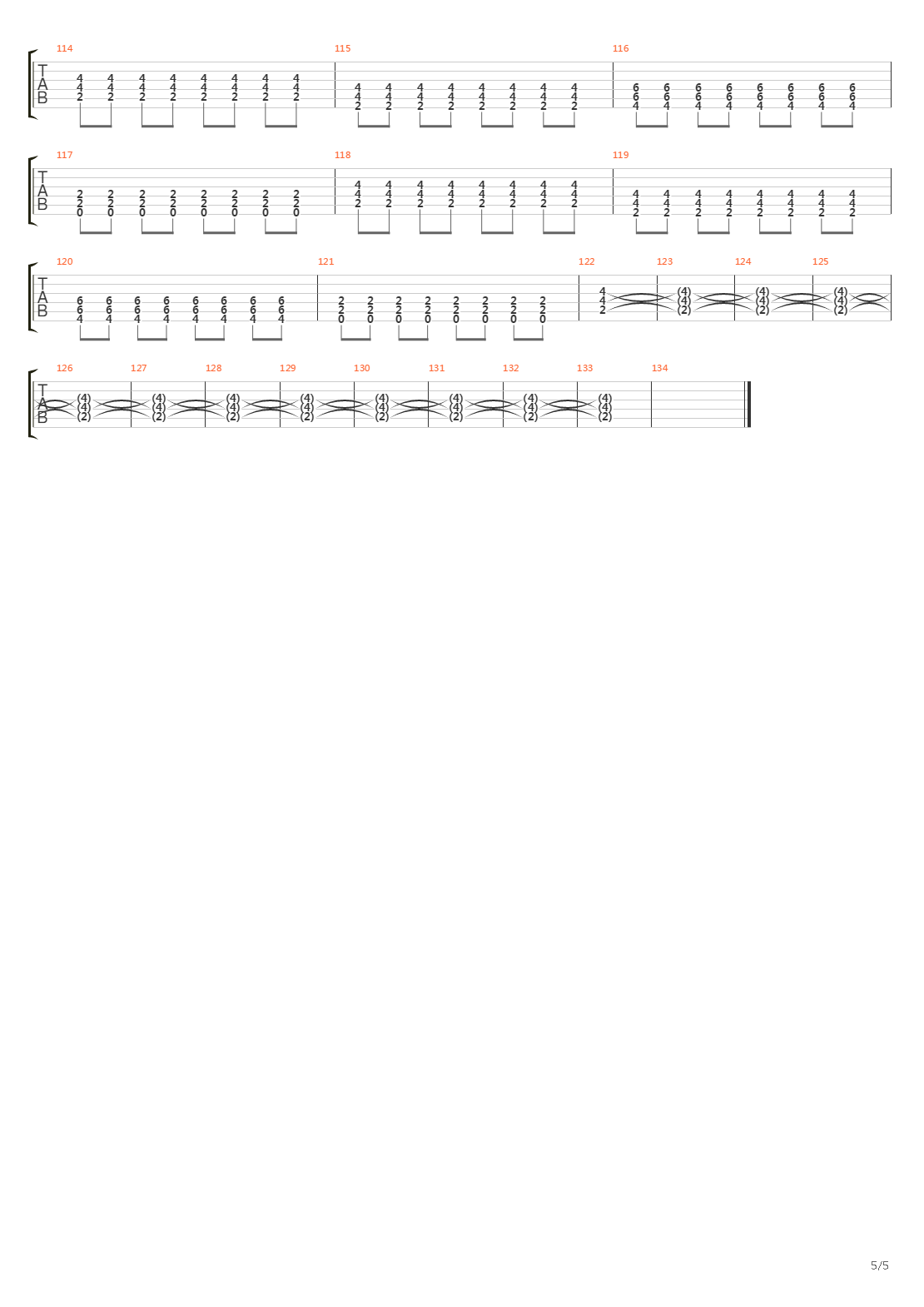 Racer吉他谱
