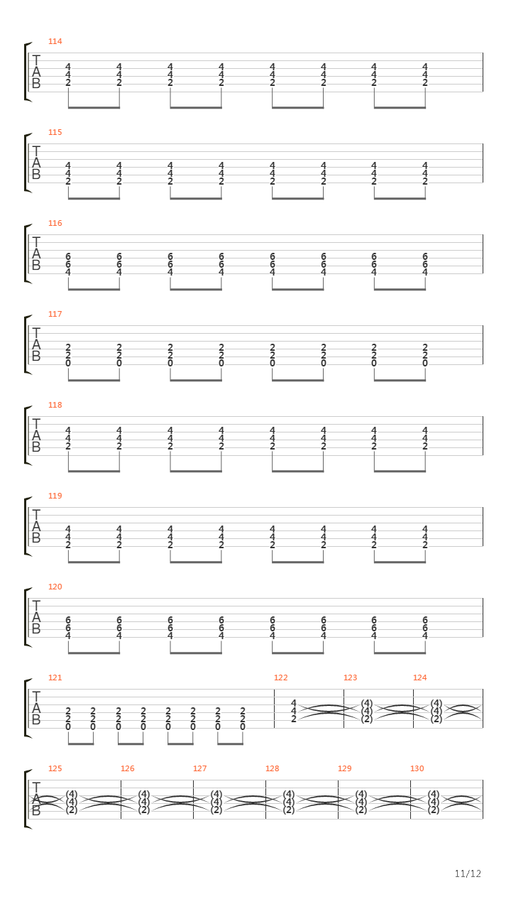 Racer吉他谱