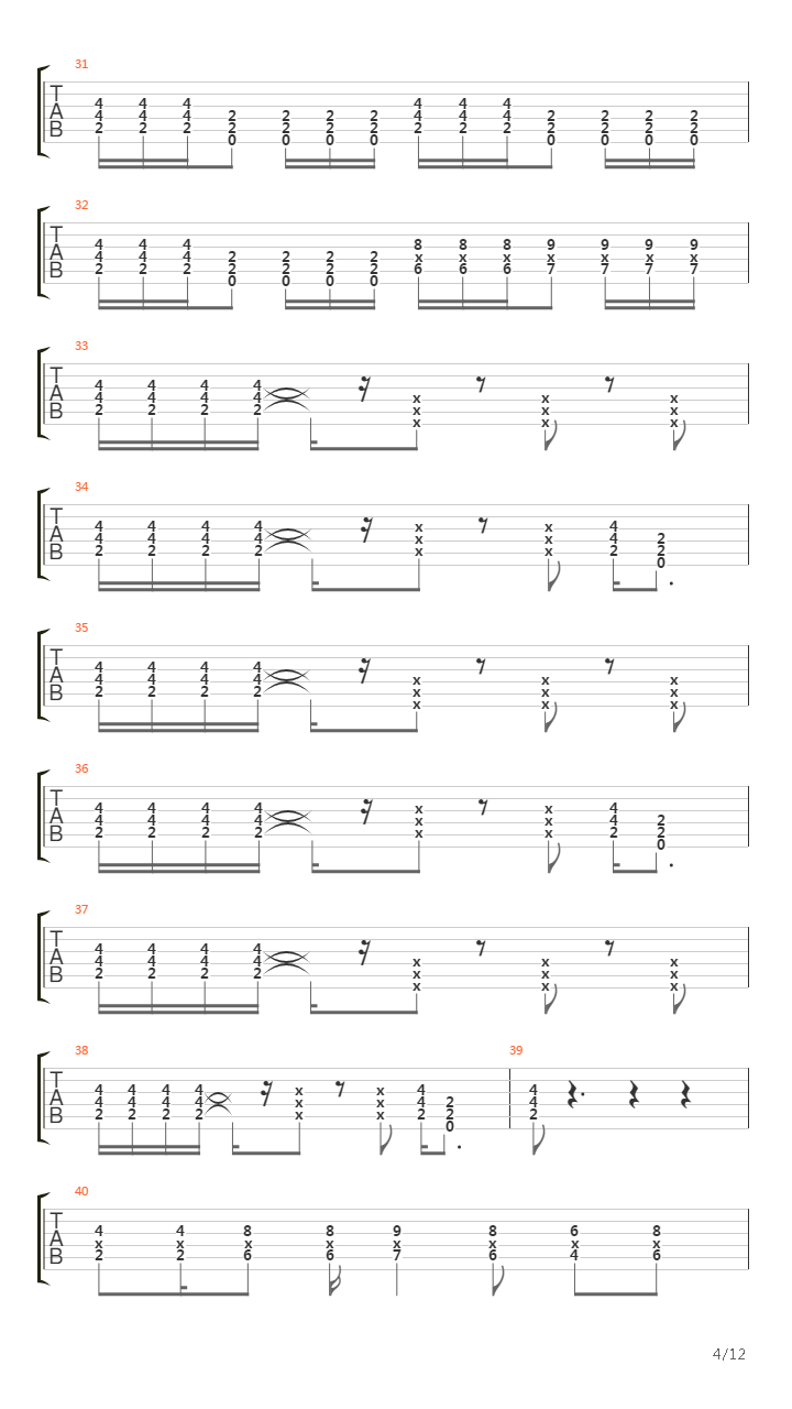 Racer吉他谱