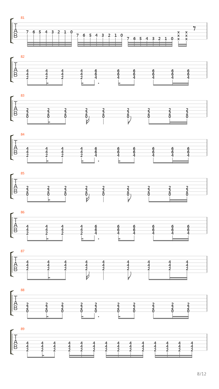 Racer吉他谱