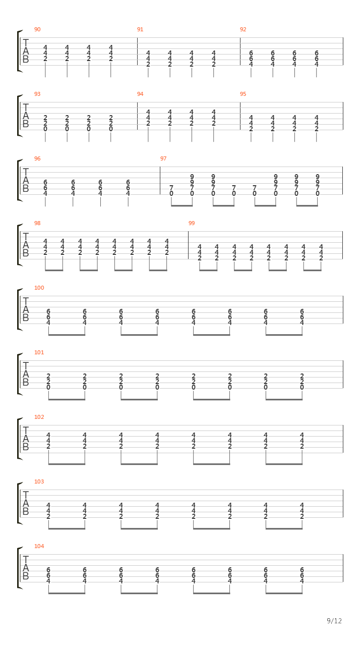 Racer吉他谱