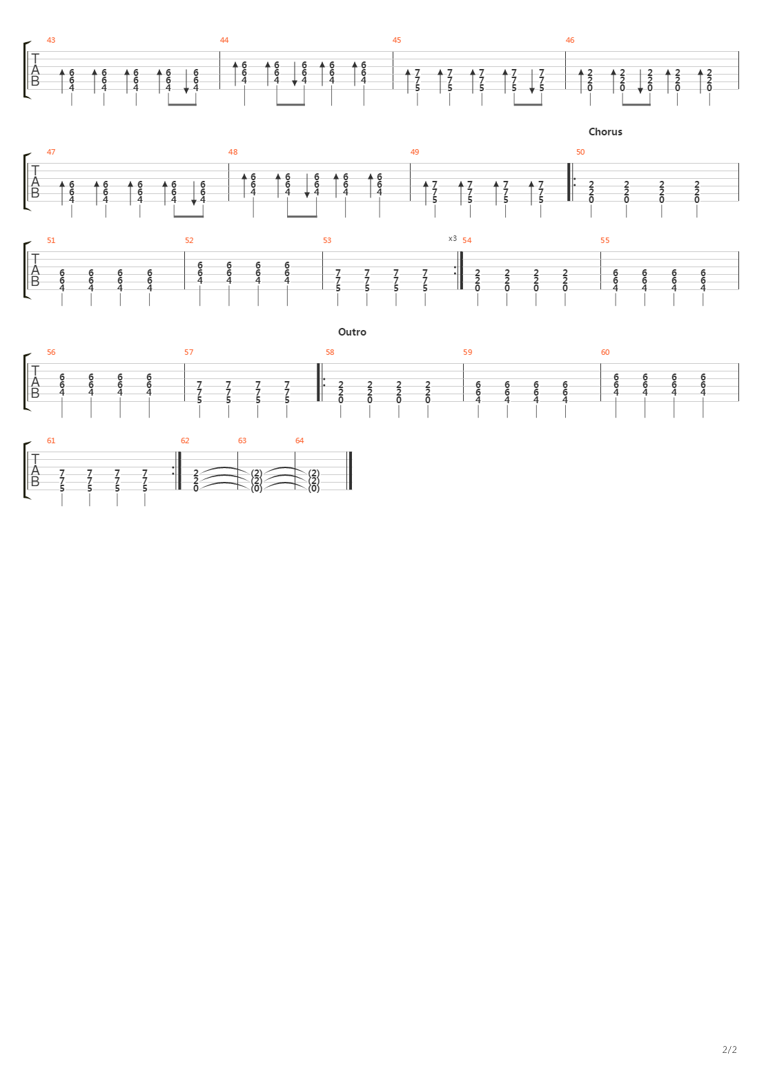 Dignity吉他谱