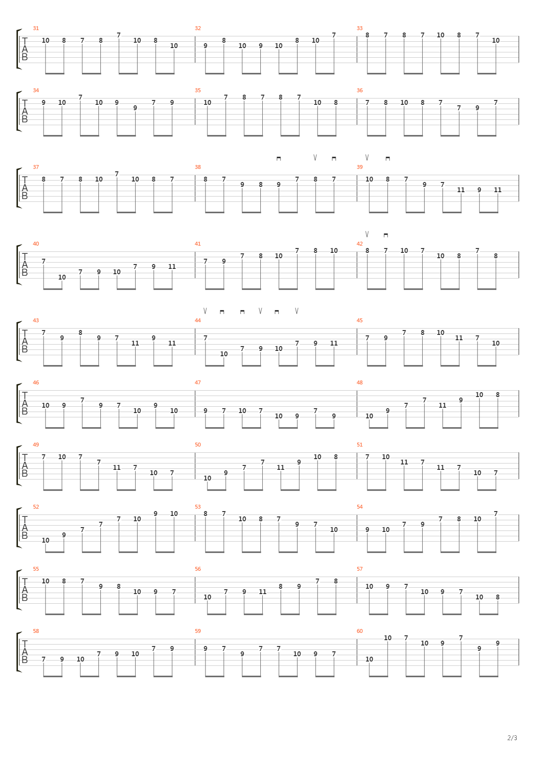 Excerpt From Perpetual Motion吉他谱