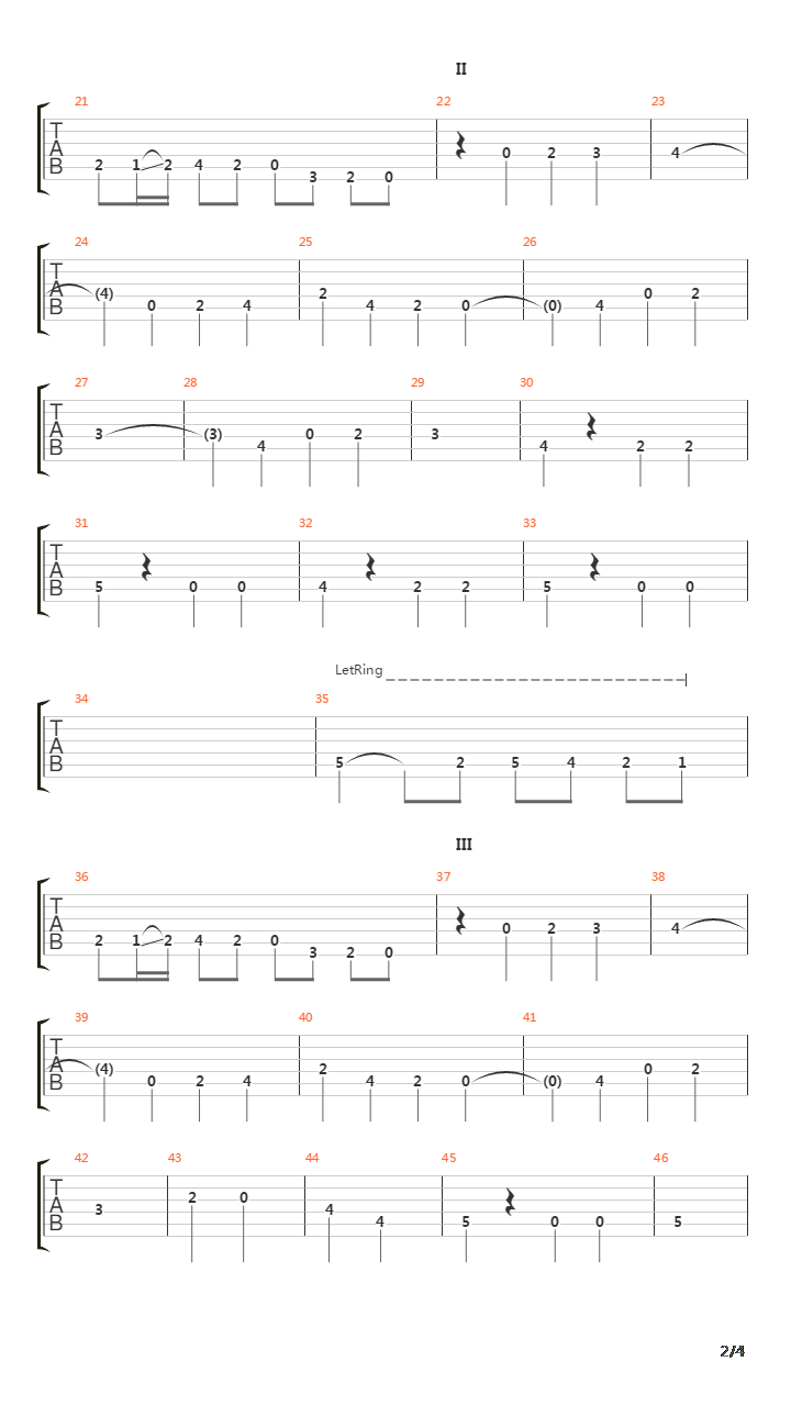 La Vita E Bella吉他谱