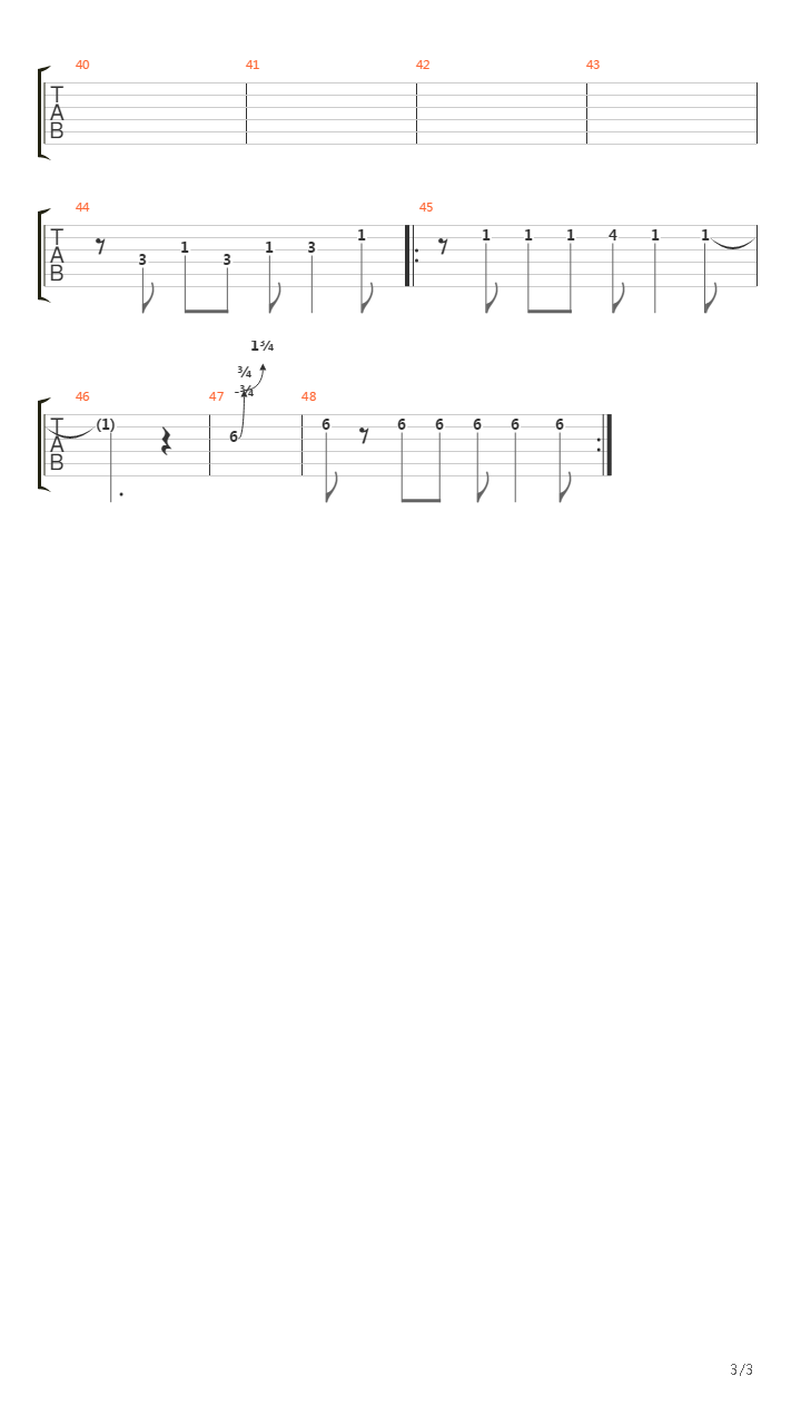 Mirza吉他谱