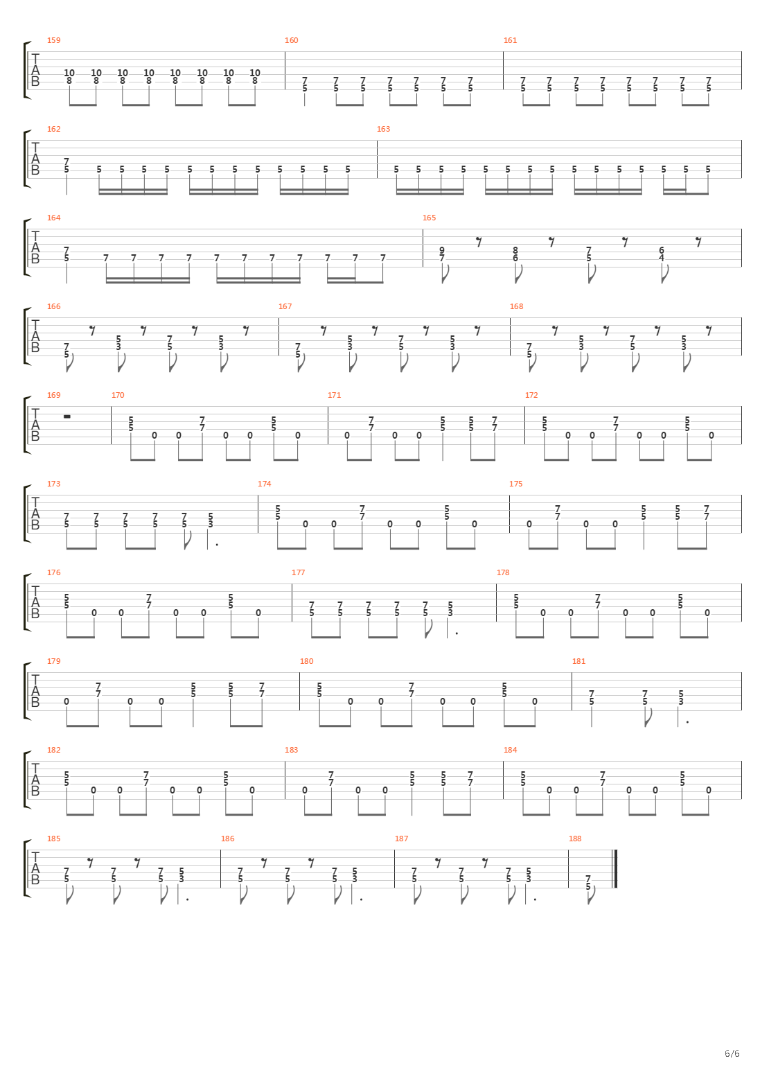 freight train吉他谱