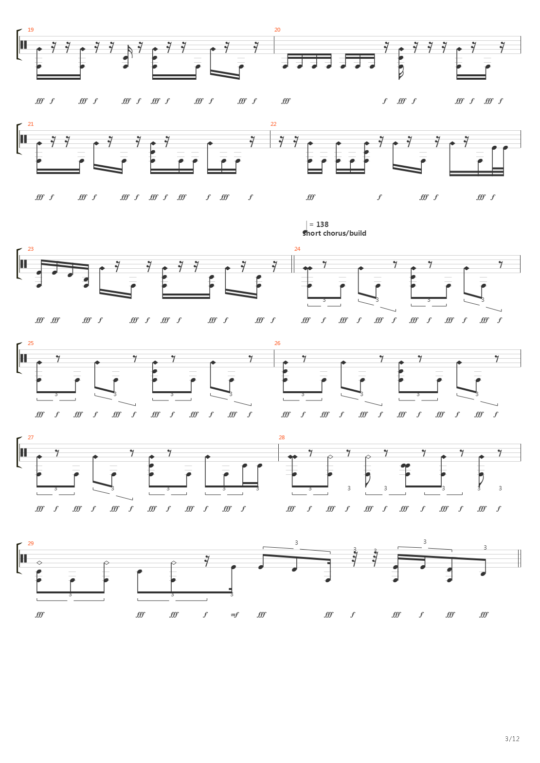 The Fallen吉他谱