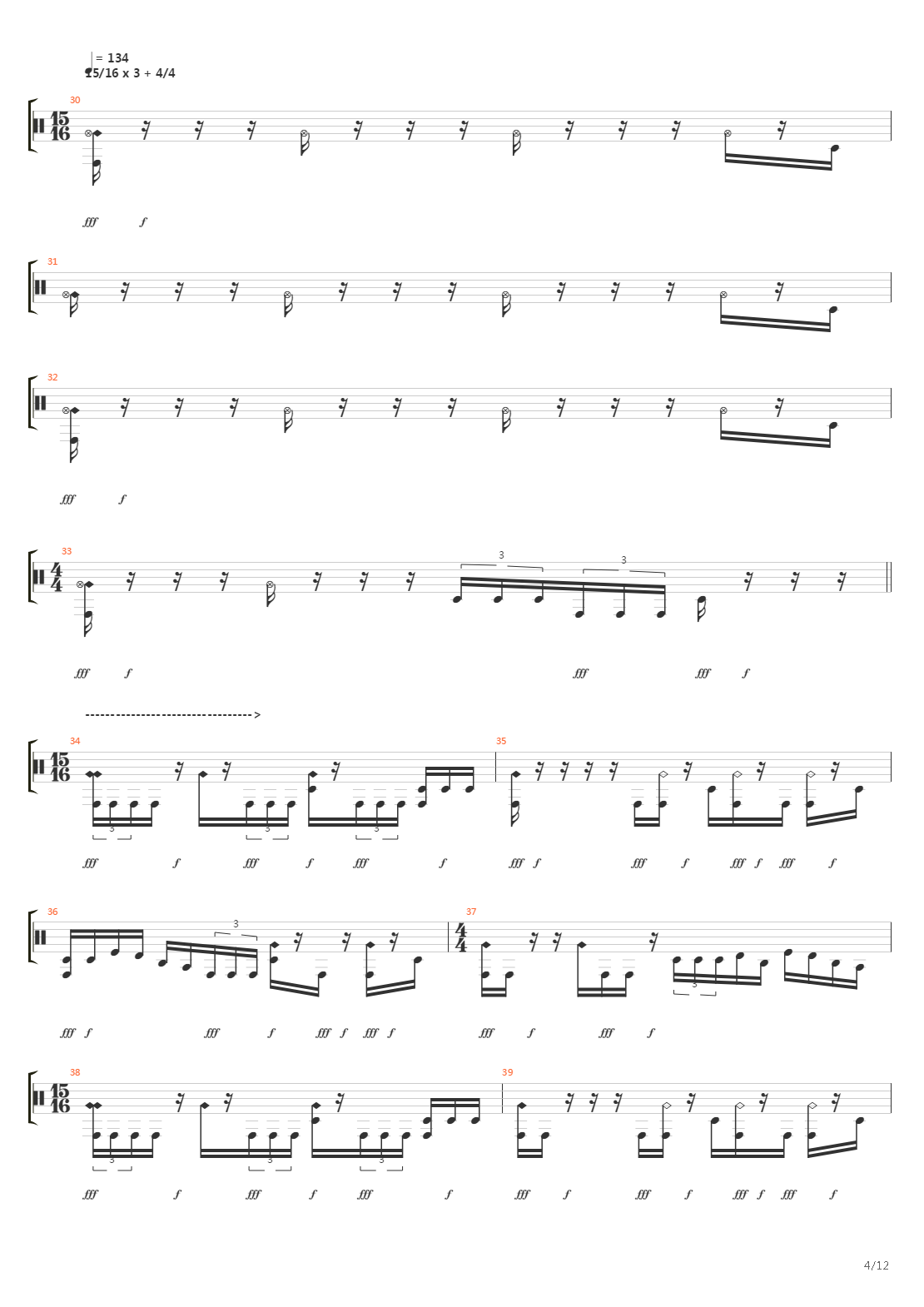 The Fallen吉他谱