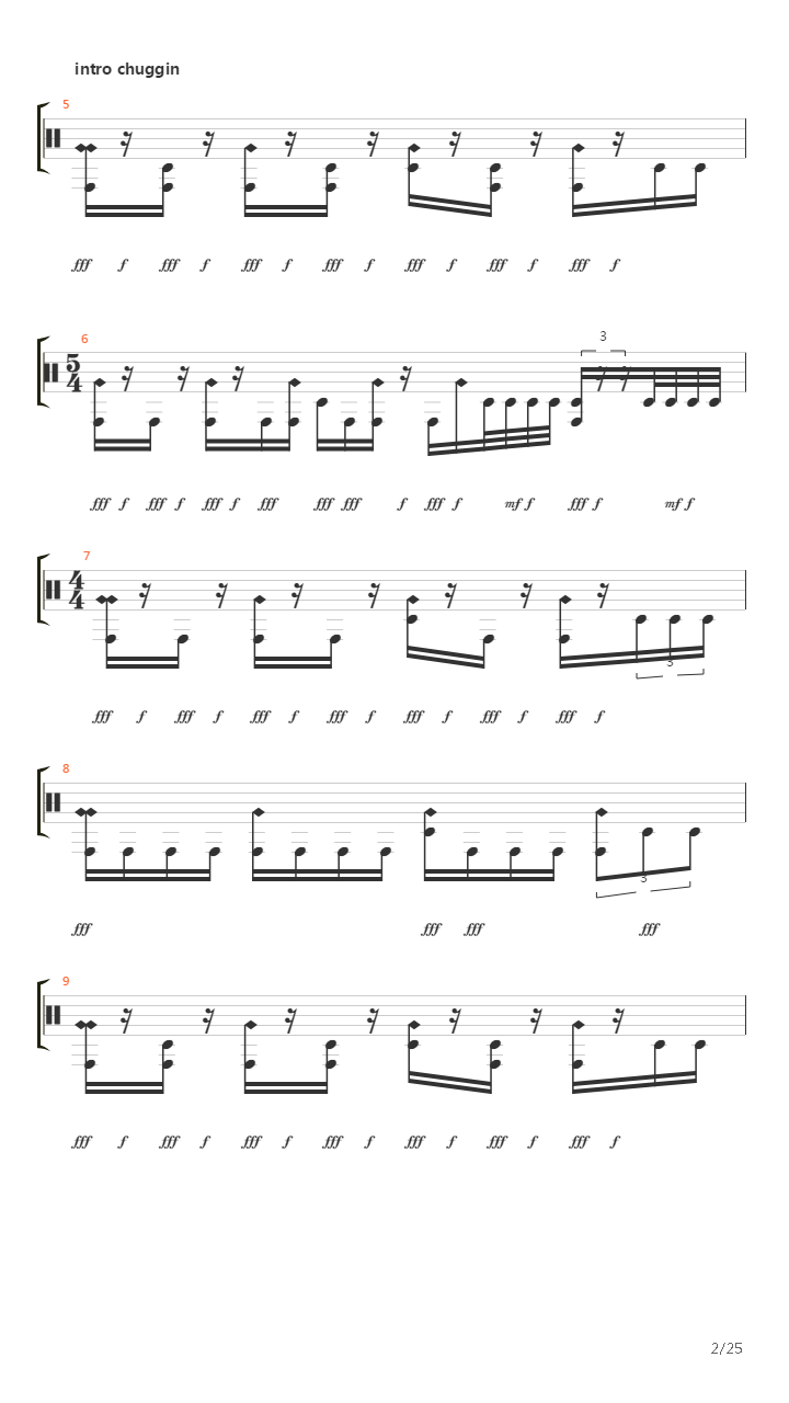 The Fallen吉他谱