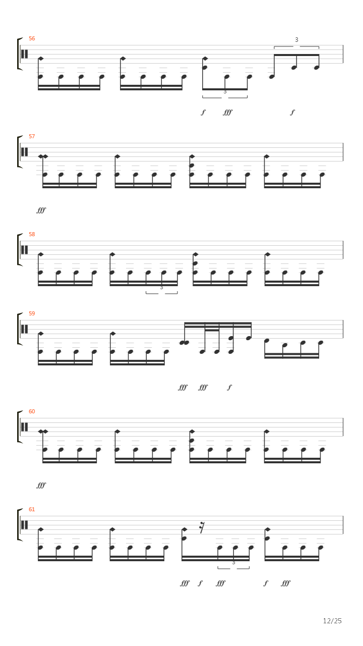 The Fallen吉他谱