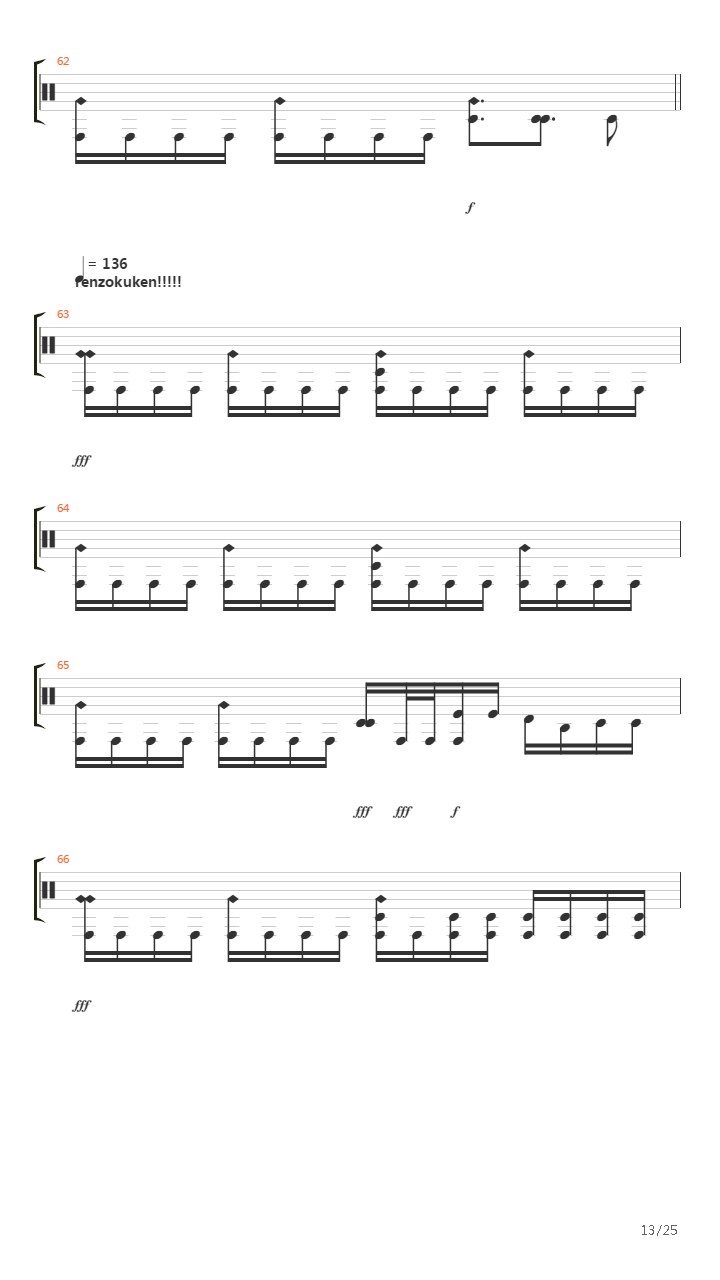 The Fallen吉他谱