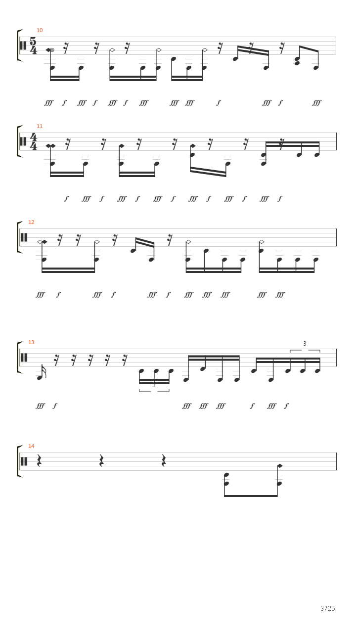 The Fallen吉他谱
