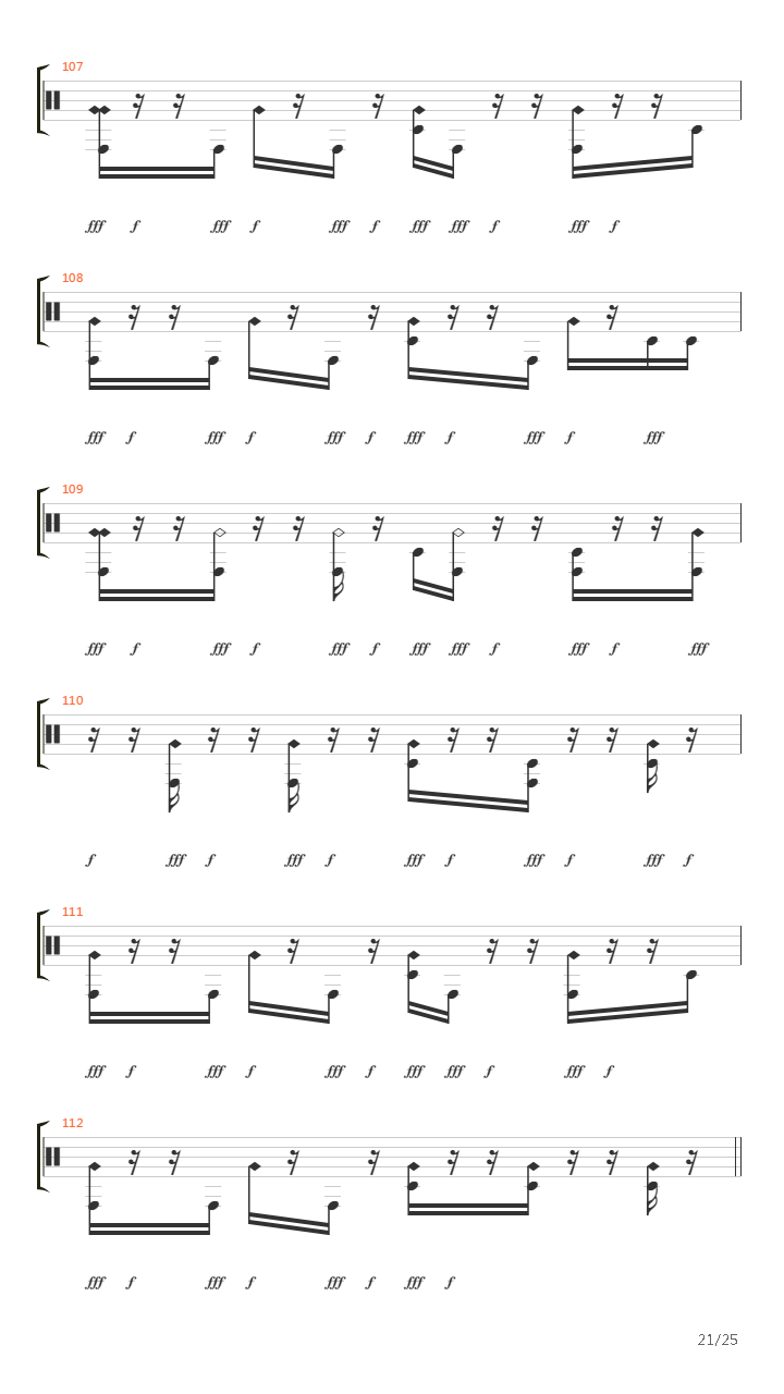 The Fallen吉他谱