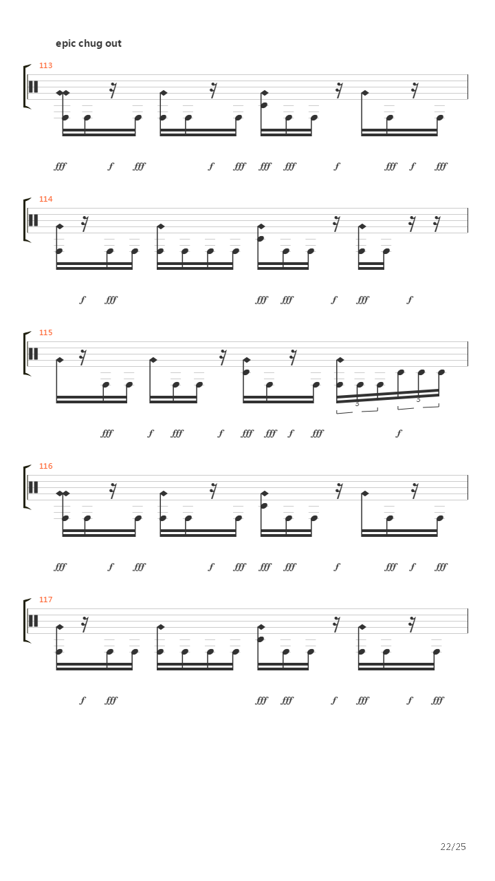 The Fallen吉他谱