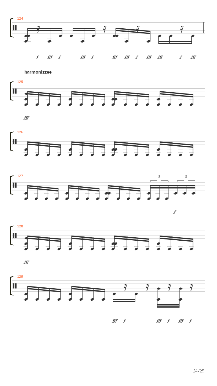 The Fallen吉他谱