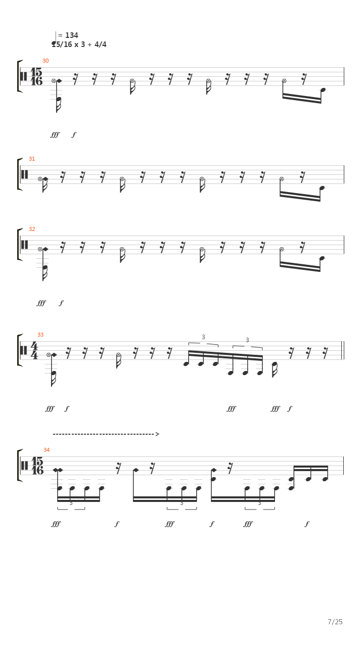 The Fallen吉他谱