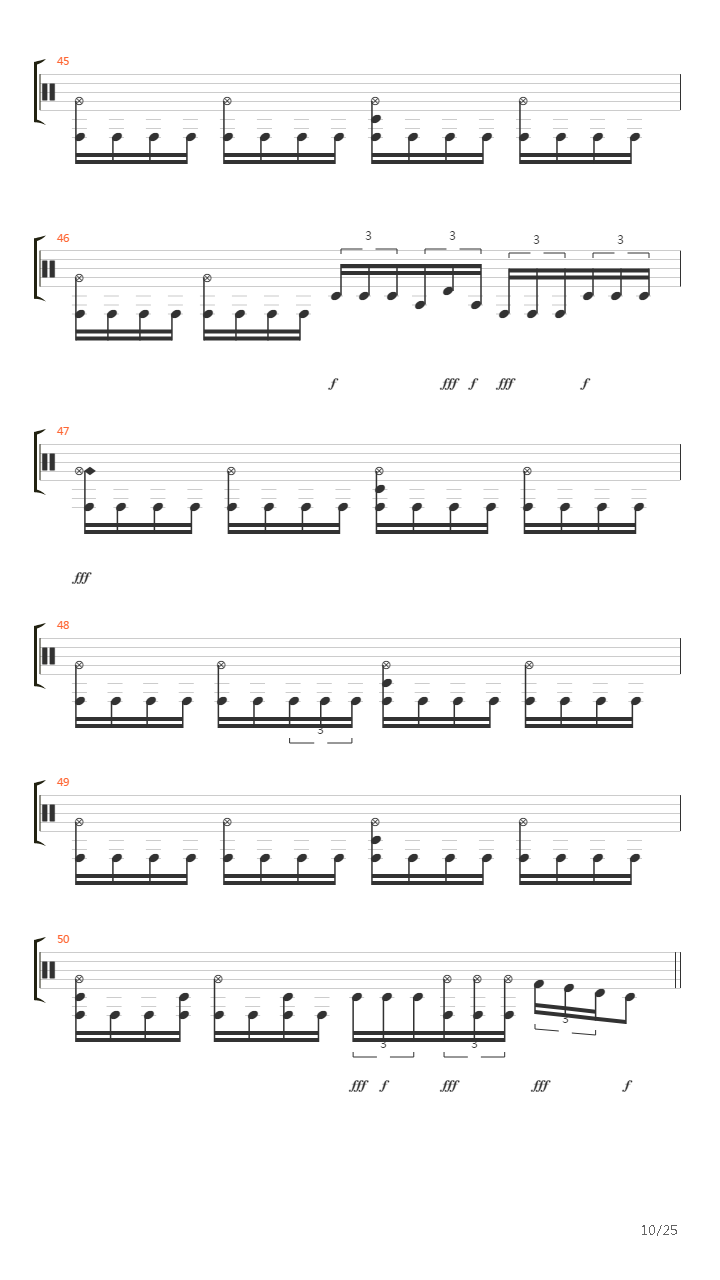 The Fallen吉他谱
