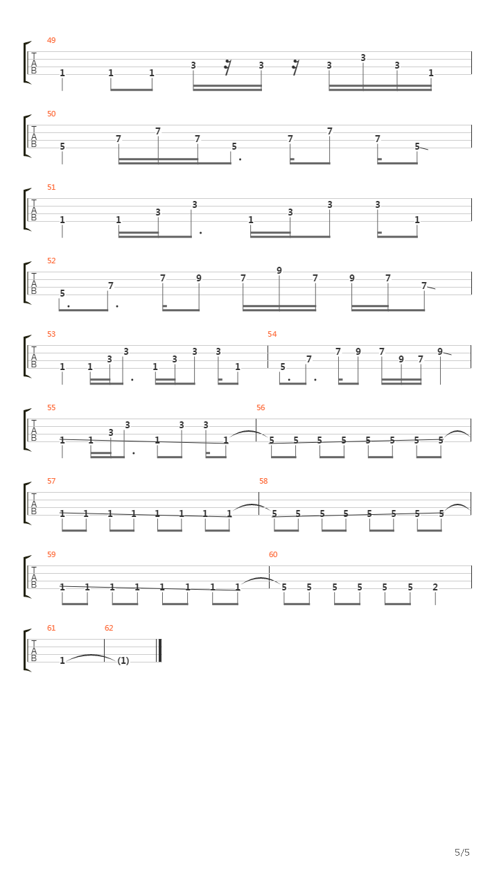 Insignificante吉他谱