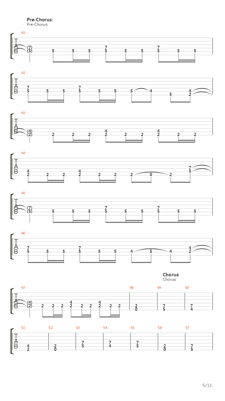 Hold On To The Flame吉他谱