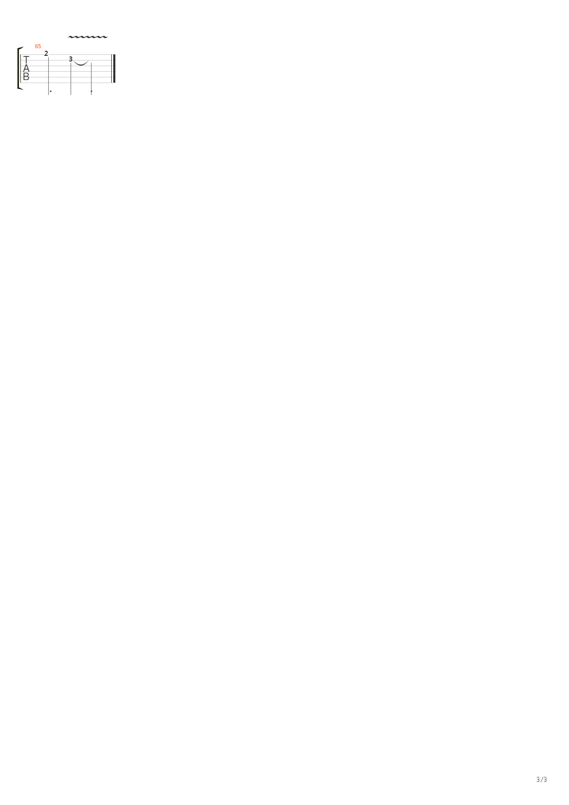 La-bas吉他谱