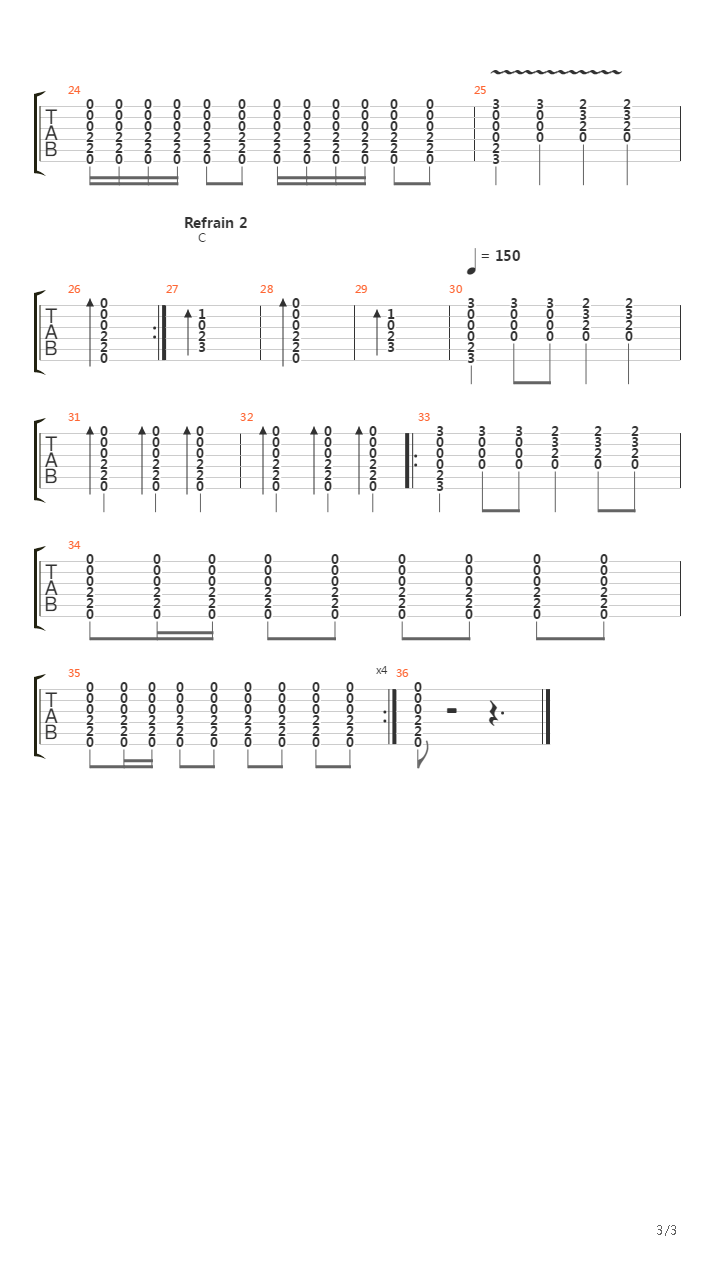 Song For Jlp吉他谱